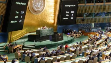 UN assembly votes