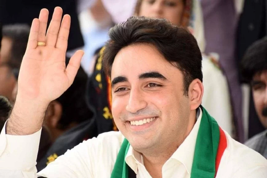 Bilawal Butto Zardari, the son of ex-Prime Minister Benazir Bhutto.