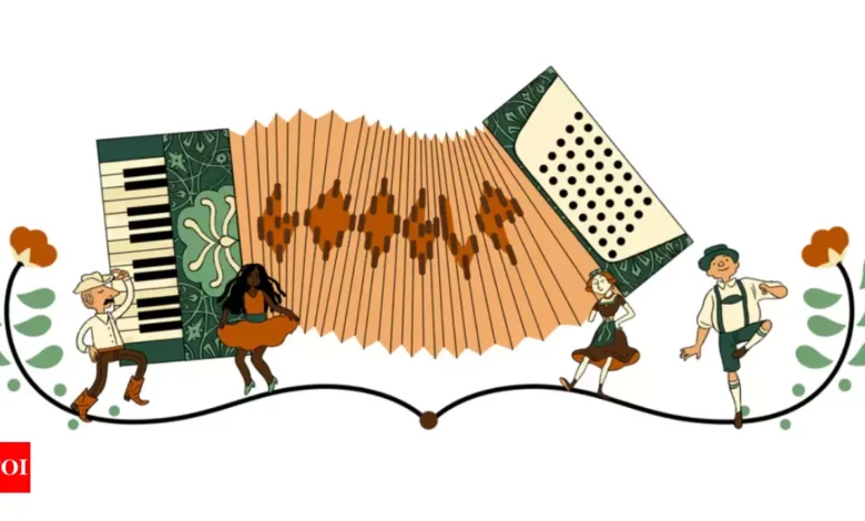 Google Releases a Special Doodle in Honour of the Accordion's Patent Anniversary