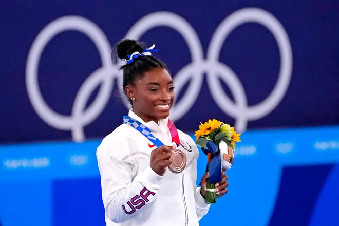 Breaking Records: Biles' Historic Win in the All-Around Event