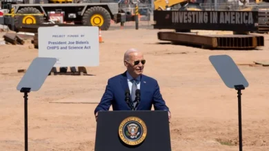 Biden exempts certain semiconductor companies from environmental evaluations.