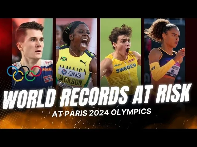 At the Paris Olympics in 2024, world records are at risk.